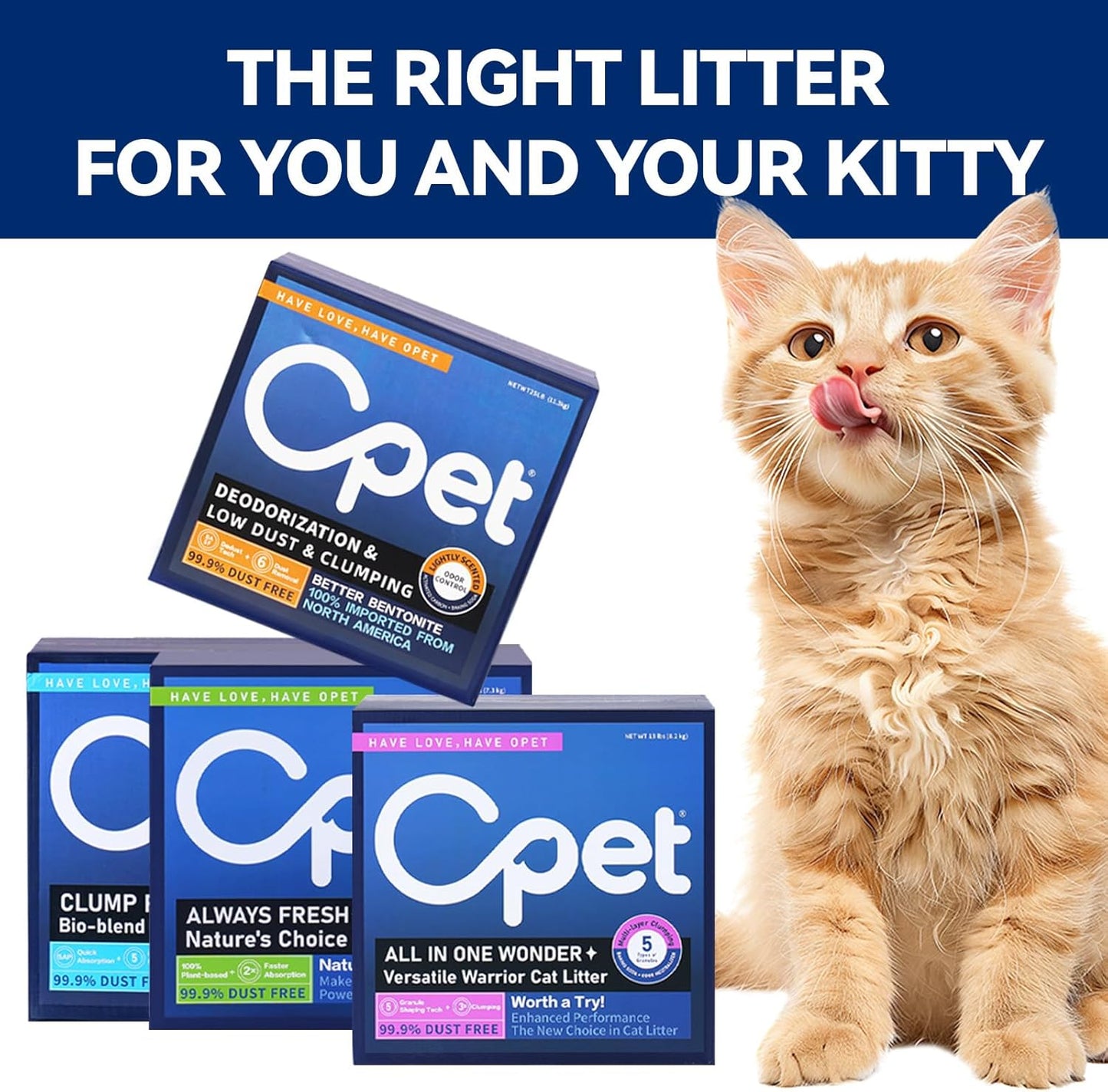 OPET Mixed Tofu & Bentonite Cat Litter