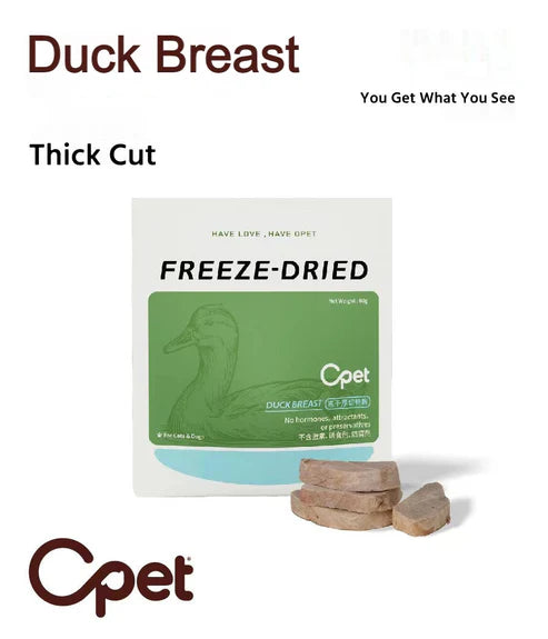 OPET Freeze-Dried Duck Breast(60g/pack)